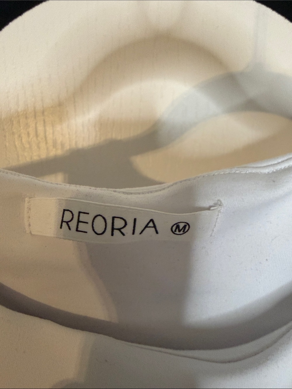 ReoRia White Ribbed Tank Bodysuit - Picture 2 of 2